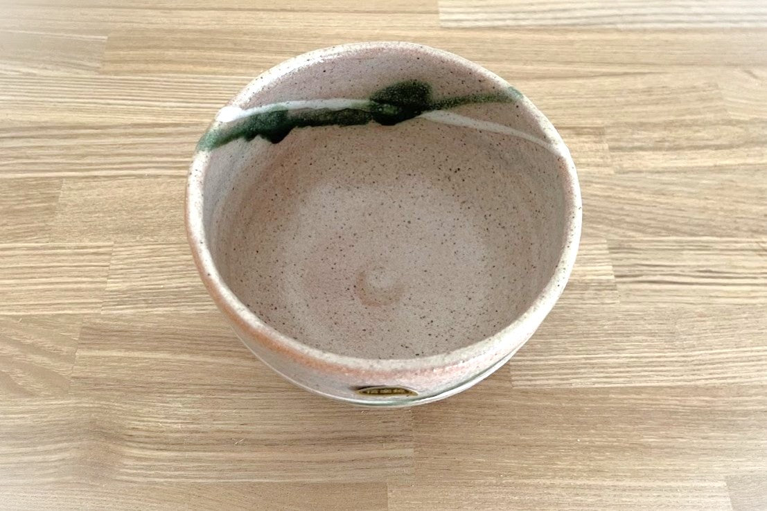 22 信楽焼 抹茶茶碗【Beige】