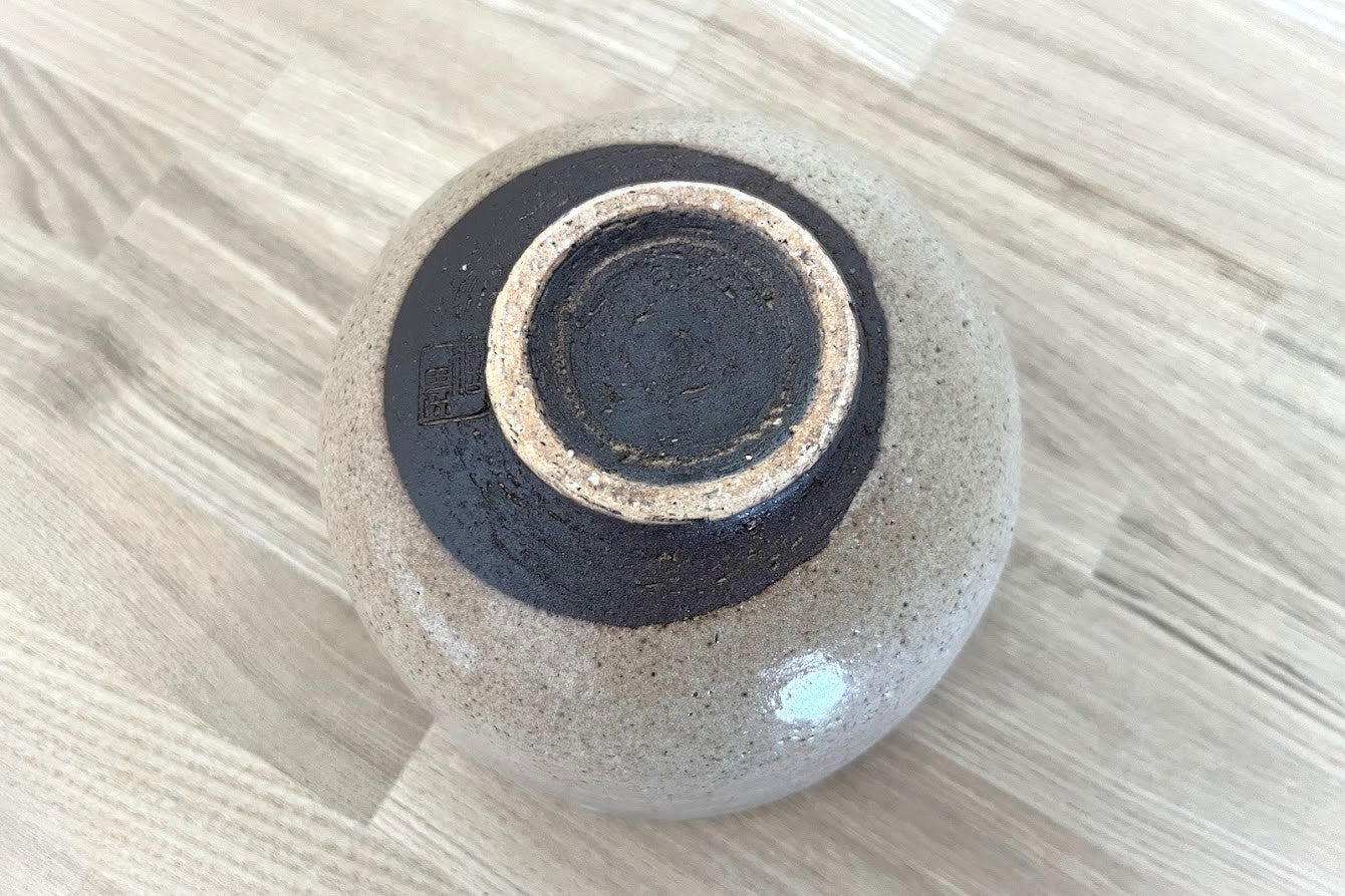22 信楽焼 抹茶茶碗【Beige】
