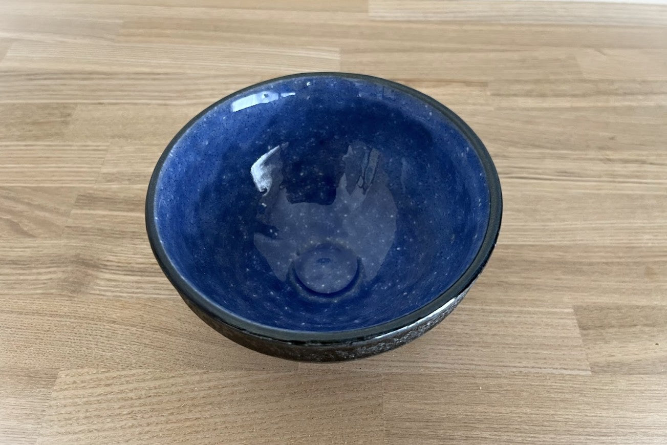 26 美濃焼 抹茶茶碗【Blue】