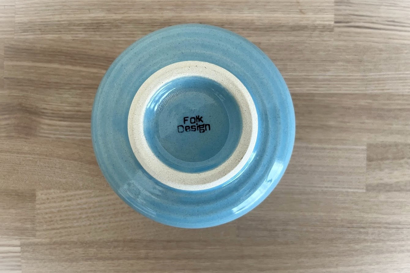 31 波佐見焼 ミニ抹茶茶碗【Blue】