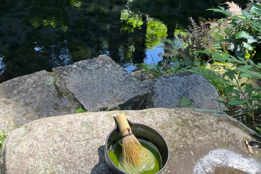 旅先でも「日々是抹茶」