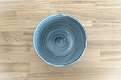 21 信楽焼 抹茶茶碗【Blue】