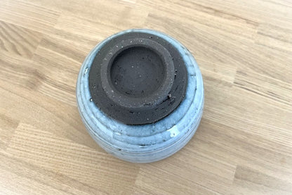 21 信楽焼 抹茶茶碗【Blue】