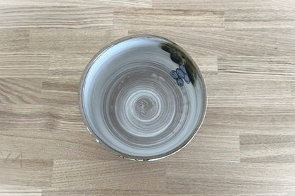 25 美濃焼 抹茶茶碗【ぶどう】