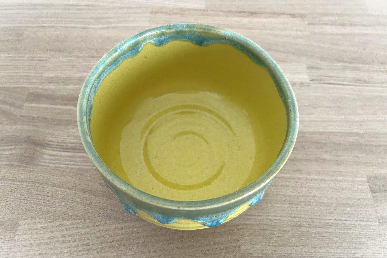 30 波佐見焼 ミニ抹茶茶碗【Yellow】