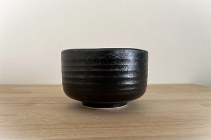 35 波佐見焼 ミニ抹茶茶碗【Mat Black】
